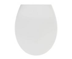 Wenko Premium WC-Sitz Samos - Toilettensitz, mit Absenkautomatik, 37,5 x 44,5 cm, dunkelgrau
