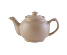 Price & Kensington, 6 Tassen Teekanne, Steingut, taupe, matt