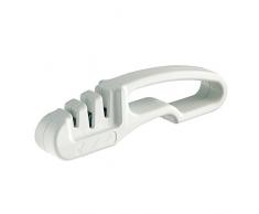 Westmark Messer- und ScherenschÃ¤rfer mit speziell gehÃ¤rteten SchleifrÃ¤dern, KunststoffgehÃ¤use, WeiÃ, 10212260