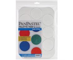 PanPastel Palette Tablett, 28 x 20 cm, 10 Mulden, durchsichtig, Nicht zutreffend