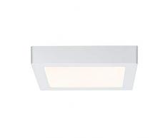 Paulmann 706.45 WallCeiling Lunar LED-Panel 220x220mm 15,5W 230V Weiß matt Alu 70645 Deckenaufbauleuchte Deckenleuchte Deckenlampe