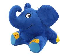 ANSMANN LED Nachtlicht Elefant Kuscheltier inkl Batterien - Die Sendung mit der Maus - Einschlafhilfe zum Kuscheln mit Musik Funktion - Kuschelweiches 2in1 Plüschtier für Baby & Kind im Kinderzimmer