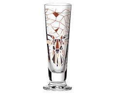 RITZENHOFF Black Label Schnapsglas, Kristallglas, Schwarz, Braun, Kupfer, Beige, 3.5 cm