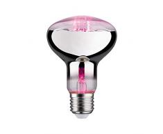 Paulmann 28733 LED Lampe Pflanzenlicht 6,5 Watt Leuchtmittel Wachstumslicht Beleuchtung Licht 1300 K E27, Glas, 6.5 W, R80