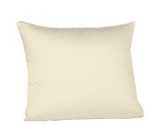 Fleuresse 9200 colours Interlock Jersey Kissenbezug aus 100% Baumwolle, Oekotex Standard 100, 35 x 40 cm, creme
