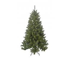 Black Box Trees 1002222-02 Künstlicher Weihnachtsbaum Delmonto Höhe 185 cm Durchmesser 114 am, 715 Zweige, PVC Hart und Weichnadel, Spitzen geeist