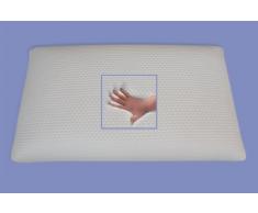 Supply24 Orthopädisches Gel/Gelschaum Kopfkissen/Nackenkissen/Nackenstützkissen 80 x 40 x 11 cm Schlafkissen softes/weiches Kissen