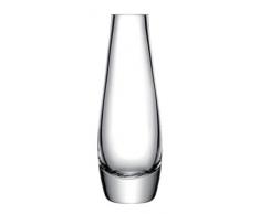 LSA International - Vase für eine Blume - durchsichtig, Höhe: 17 cm