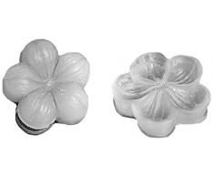 silikomart 71.929.86.0096 Backform für Teig modellierbar SLK929, Blattform, Silikon, Transparent