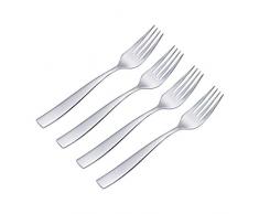 Viners 0303.127 Everyday Purity Tafelgabel, 18/0, 4 Stück, edelstahl, Menügabel