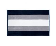 Gözze Strandtuch, 100% Baumwolle, 100 x 160 cm, Streifen, Anthrazit, 10001-24