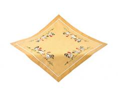 Bellanda Tischdecken, Baumwolle, Orange, 85 x 85 x 0.5 cm