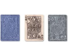 Sizzix Textur Berufe Prägung Ordner 3pk – Poker Face Set by Tim Holtz