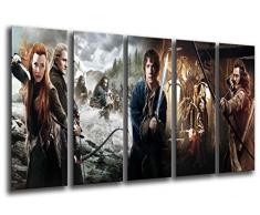 Wandbild - Der Herr der Ringe, 165 x 62 cm, Holzdruck - XXL Format - Kunstdruck, ref.26113