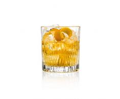 RCR 24849020006 Fire Whisky-und Wassergläser aus Kristall, 240 ml, 6er-Set, Becher, 6 Stück