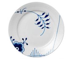 Royal Copenhagen 1017364 Blue Fluted Mega Frühstücksteller, Porzellan