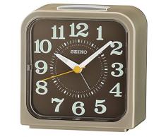 Seiko Clocks Wecker, Kunststoff, metallic, 10.5 x 10.4 x 6.8