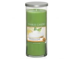 Yankee Candle âVanilla Limeâ Stumpenkerze, grün, groÃ
