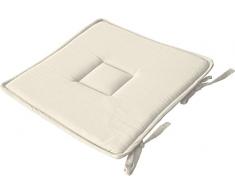 Enjoy Home 2007AUG040040 – Sitzkissen, Baumwolle, 40 x 40 cm, Elfenbein, 40 x 40