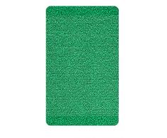 Kleine Wolke WC-Vorleger Singapur Badteppich, 100% Polyacryl, Petrol, 50 x 55 cm