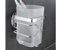 Wenko Zahnputzbecher, Silber