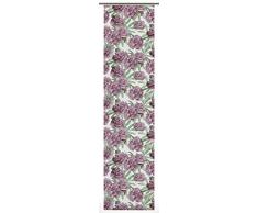 Gardinia Flächenvorhang, weiß/dekor, 60 x 245 cm