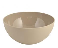 Home Salatschüssel, Keramik, Taupe, 28 x 28 x 13 cm