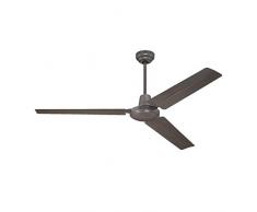 142 cm Deckenventilator Industrial 78623 mit drei Flügeln in der Ausführung Espresso