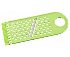 FACKELMANN 1Messer Gemüsehobel 1 Messer, Edelstahl, Grün/Silber, 22 x 8cm