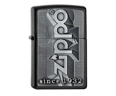 Zippo Feuerzeug, Messing, schwarz, one Size