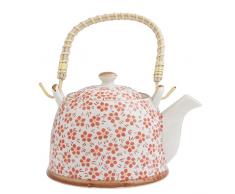 Clayre & Eef 6CETE0031 Teekanne 18 * 14 * 12 cm / 0,7L