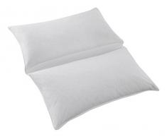 Manteuffel Nachtfalter 80x80cm Kopfkissen, Baumwolle, Weiß, 80x80x15 cm