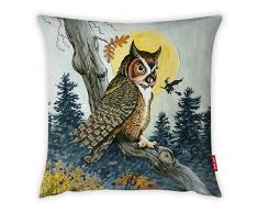 Bonamaison Dekorativ Kissenhülle, Kissenbezug, Zierkissenbezug, Wohnkultur, Für Sofa, Kaffeestube, Größe: 45X45 cm - Entworfen und hergestellt in der Türkei