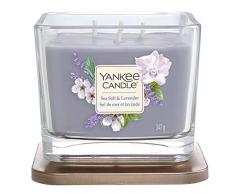 YANKEE CANDLE Duftkerze, Glas, violett, 347 g