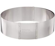 Städter Tortenring Pusteblume 7 cm, Edelstahl, Silber, 30 cm