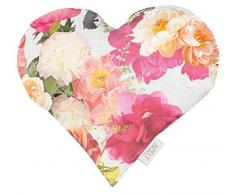 APELT Kissen, Baumwolle, Rot, 30 x 32 x 10 cm