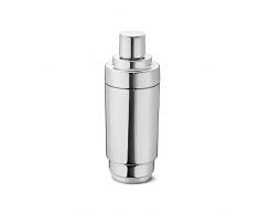 Georg Jensen Manhattan Cocktail Shaker, SS, 0,75l, Edelstahl, silber, 10 x 10 x 20 cm