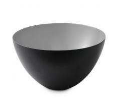 Norman Copenhagen Krenit Deko Schale, Stahl, grau, 14x25cm