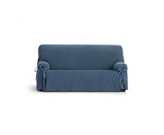Eysa Loira Protect Wasserdichte und atmungsaktive Sofa überwurf, 65% Polyester 35% Baumwolle, blau, 180-230 cm