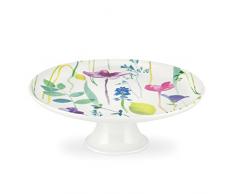 Portmeirion Tortenständer Water Garden, Mehrfarbig