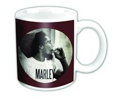 empireposter Bob Marley - Circle - Keramik Tasse Mug Becher - Ø8,5 H9,5 cm