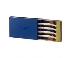Opinel Tafelmesser Steakmesser, 4er Set, Esche,, 22.5 x 2 x 1 cm, 254346