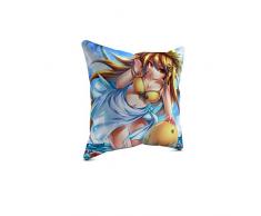 Picanova – Beach Fun 40x40cm – Premium Zierkissen Mit Füllung – Deko Für Wohn- Oder Kinderzimmer Mit Motivauswahl – Anime Kollektion Design Von Emperpep