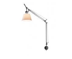 Artemide Tolomeo Wandleuchte Basculante Lampenschirm Pergament