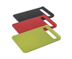 Zeal Slimline Schneidebrett Red 34x23cm/Lime 34x23cm/Black 34x23cm