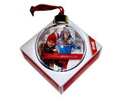 Dörr Shot2Go Photo Ornament Christbaumkugel groß 8cm