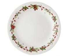 Hutschenreuther 02460-725492-10866 Weihnachtsleckereien Teller flach im Geschenkkarton, 26 cm