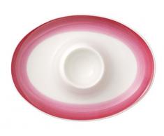 Villeroy & Boch Colourful Life Berry Fantasy Eierbecher, 5x5x7 cm, Premium Porzellan, Pink