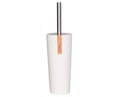 Sealskin Toilettenbürste Pierra, WC-Bürstengarnitur aus Polyresin, Farbe: Weiß