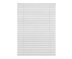 Lichtblick Dachfenster-Plissee Haftfix, 36,3 x 60 cm (B x L) in Weiß, Sicht- & Sonnenschutz-Rollo ohne Bohren, Jalousie mit Saugnäpfen, für (Dachflächen-) Fenster, Velux-kompatibel (C02/CK02)